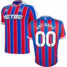 adult & kids Crystal Palace Soccer Uniform 00 Custom name number Jersey 2526 Home Activewear Blue