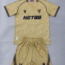 adult & kids Crystal Palace Soccer Uniform suit Blank Jersey set 2526 Third Activewear Yellow kit