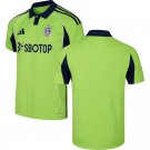adult & kids Fulham Soccer Uniform Blank Jersey 2526 Away Activewear Green Shirt