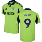 adult & kids Fulham Soccer Uniform 9 Rodrigo Muniz Jersey 2526 Away Activewear Green Shirt