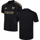 adult & kids Fulham Soccer Uniform Blank Jersey 2526 Third Activewear Black Shirt