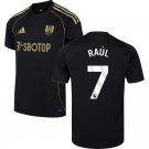 adult & kids Fulham Soccer Uniform 7 Raúl Jimenez Jersey 2526 Third Activewear Black Shirt