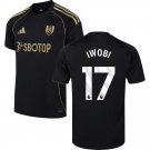 adult & kids Fulham Soccer Uniform 17 Alex Iwobi Jersey 2526 Third Activewear Black Shirt
