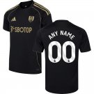 adult & kids Fulham Soccer Uniform 00 Custom name number Jersey 2526 Third Activewear Black Shirt