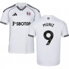 adult & kids Fulham Soccer Uniform 9 Rodrigo Muniz Jersey 2526 Home Activewear White Shirt