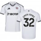 adult & kids Fulham Soccer Uniform 32 SMITH ROWE Jersey 2526 Home Activewear White Shirt