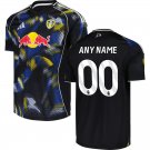 adult & kids Leeds United Soccer Uniform 00 Custom name number Jersey 2526 Third Activewear Black