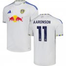 adult & kids Leeds United Soccer Uniform 11 AARONSON Jersey 2526 Home Activewear White Shirt