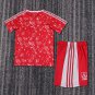 youth Liverpool Soccer Uniform suit Blank Jersey set Retro 8991 kids Home Activewear Red Shirt kit