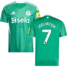 adult & kids Newcastle United Soccer Uniform 7 JOELINTON Jersey 2526 Away Activewear Green Shirt