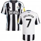 adult & kids Newcastle United Soccer Uniform 7 JOELINTON Jersey 2526 Home Activewear Black Shirt