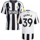 adult & kids Newcastle United Soccer Uniform 39 Bruno Guimaraes Jersey 2526 Home Activewear Black