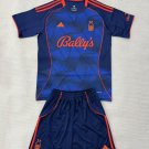 adult & kids Nottingham Forest Soccer Uniform suit Blank Jersey set 2526 Third Activewear Navy kit