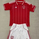 adult & kids Nottingham Forest Soccer Uniform suit Blank Jersey set 2526 Home Activewear Red kit