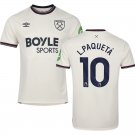 adult & kids West Ham Soccer Uniform 10 Lucas Paquetá Jersey 2526 Away Activewear White Shirt