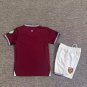 youth West Ham Soccer Uniform suit Blank Jersey set 2526 kids Home Activewear Burgundy Shirt kit