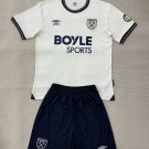 adult & kids West Ham Soccer Uniform suit Blank Jersey set 2526 Away Activewear White Shirt kit