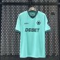 adult & kids Wolverhampton Wanderers Soccer Uniform Blank Jersey 2526 Away Activewear Teal Shirt
