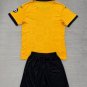 adult & kids Wolverhampton Wanderers Soccer Uniform suit Blank Jersey set 2526 Home Yellow kit