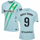 adult unisex Real Betis Soccer Uniform 9 AVILA CHIMY Jersey 2526 Away Activewear Teal Shirt