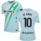 adult unisex Real Betis Soccer Uniform 10 EZ ABDE Jersey 2526 Away Activewear Teal Shirt