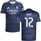 adult & kids Real Madrid Soccer Uniform 12 Trent Alexander-Arnold Jersey 2526 Away Activewear Blue