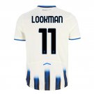 adult & kids Atalanta Soccer Uniform 11 Ademola Lookman Jersey 2526 Away Activewear White Shirt