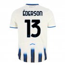 adult & kids Atalanta Soccer Uniform 13 EDERSON Jersey 2526 Away Activewear White Shirt