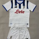 adult & kids Atalanta Soccer Uniform suit Blank Jersey set 2526 Away Activewear White kit
