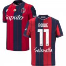 adult & kids Bologna Soccer Uniform 11 Jonathan Rowe Jersey 2526 Home Activewear Navy Shirt