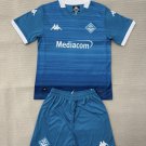 adult & kids Fiorentina Soccer Uniform suit Blank Jersey set 2526 Third Activewear Blue Shirt kit