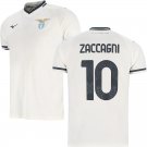 adult & kids Lazio Soccer Uniform 10 Mattia Zaccagni Jersey 2526 Away Activewear White Shirt