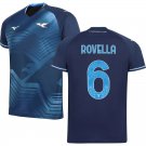 adult & kids Lazio Soccer Uniform 6 Nicolo Rovella Jersey 2526 Third Activewear Blue Shirt