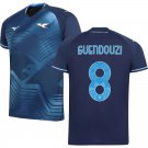 adult & kids Lazio Soccer Uniform 8 Matteo Guendouzi Jersey 2526 Third Activewear Blue Shirt