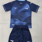 adult & kids Lazio Soccer Uniform suit Blank Jersey set 2526 Third Activewear Blue Shirt kit
