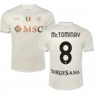 adult & kids Napoli Soccer Uniform 8 Scott McTominay Jersey 2526 Away Activewear White Shirt
