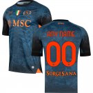 adult unisex Napoli Soccer Uniform 00 Custom name number Jersey 2526 Halloween Shirt Dark Blue