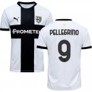 adult & kids Parma Soccer Uniform 9 Mateo Pellegrino Jersey 2526 Home Activewear White Shirt