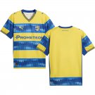 adult unisex Parma Soccer Uniform Blank Jersey 2526 Away Activewear Yellow Shirt