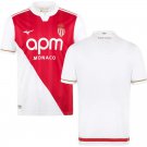 adult & kids Monaco Soccer Uniform Blank Jersey 2526 Home Activewear White Shirt