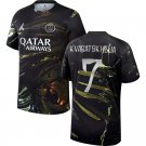 adult & kids Paris Saint-Germain Soccer Uniform 7 Khvicha Kvaratskhelia Jersey 2526 Night Black