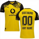 adult & kids Borussia Dortmund Soccer Uniform 00 Custom name number Jersey 2526 Home Shirt Yellow