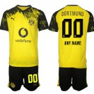 adult & kids Borussia Dortmund Soccer Uniform suit 00 Custom name number Jersey set 2526 Home kit
