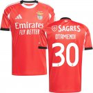adult & kids Benfica Soccer Uniform 30 Nicolas Otamendi Jersey 2526 Home Activewear Red Shirt