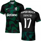 adult & kids Sporting Lisbon Soccer Uniform 17 Francisco Trincão Jersey 2526 Fifth Activewear Green