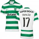 adult & kids Sporting Lisbon Soccer Uniform 17 Francisco Trincão Jersey 2526 Home Activewear Green