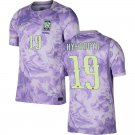 adult & kids South Korea National Soccer Uniform 19 Oh Hyeongyu Jersey Away 2026 Activewear Purple