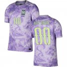 adult & kids South Korea National Soccer Uniform 00 Custom name number Jersey Away 2026 Shirt Purple