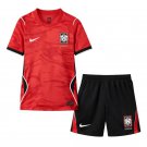 adult & kids South Korea Soccer Team Uniform Suit Blank Jersey Set Home Stadium 2026 Red Activewear