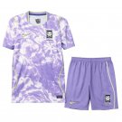 adult & kids South Korea Soccer Uniform Suit Blank Jersey Set Away Stadium 2026 Purple Activewear